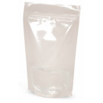 Sachets à friandises zip – dos argenté (lots de 10, 25 ou 100)